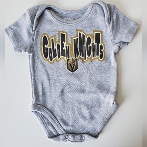 NHL Golden Knights Onesie Size 0-3 Months